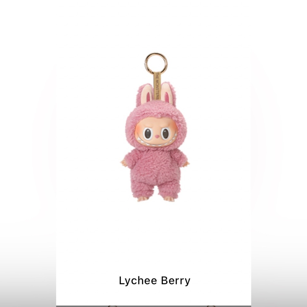 Labubu - Exciting Macaron - Lychee Berry - PopMart (color: Pink)